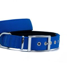Doggie Elit Dokumadan El Yapımı Köpek Boyun Tasması 1,5x25-30cm - Purple