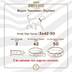 Doggie Konforlu Dokumadan El Yapımı Köpek Boyun Tasması