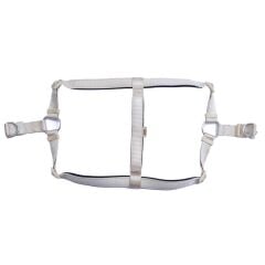 Doggie Konforlu Dokumadan El Yapımı Ronin Model Köpek Göğüs Tasması XL-2,5x65-75cm - Khaki