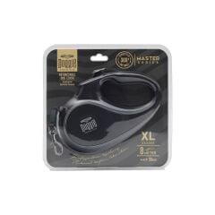 Doggie Master Serisi Otomatik Uzatma Tasması XL-50kg-8mt - Black