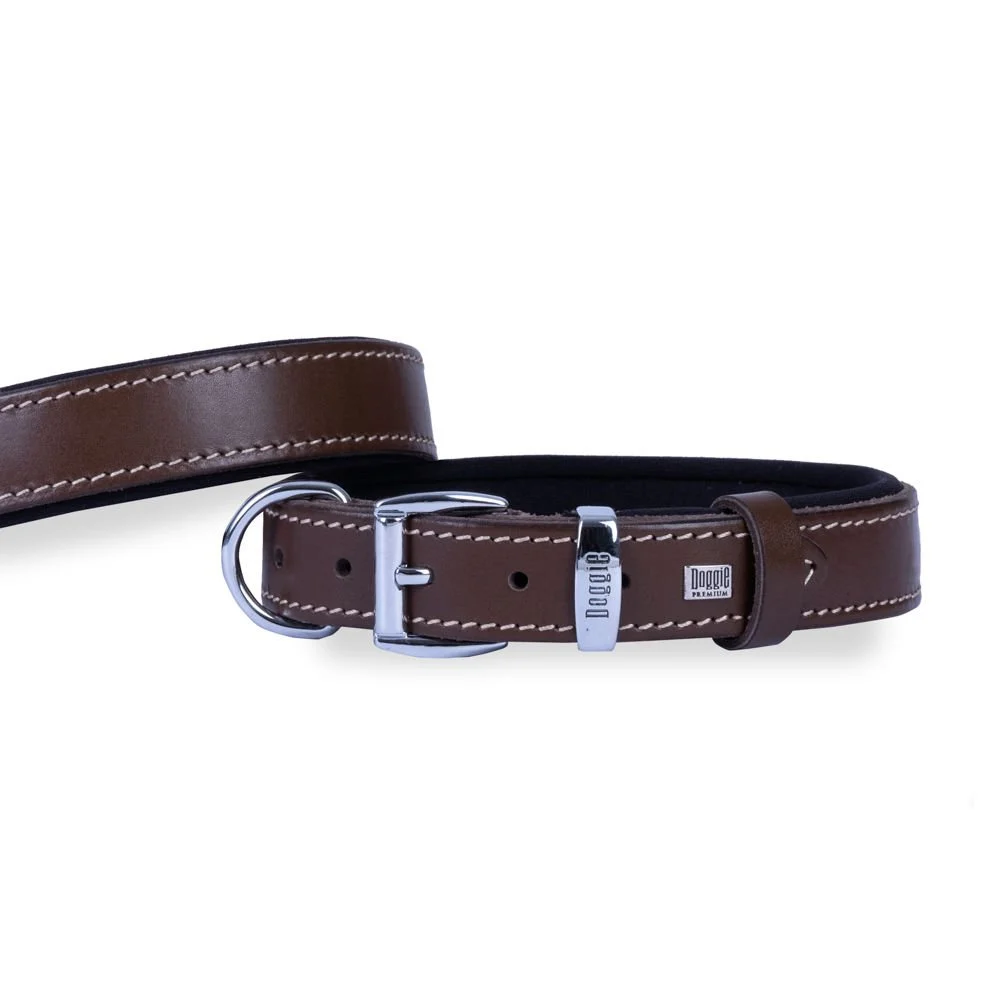 Doggie Deri Köpek Tasması 3x42-50cm