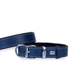 Doggie Pati Desenli Deri Köpek Tasması 2.5x37-45cm