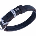 Doggie Yağlı Deri Köpek Tasması 3x42-50cm