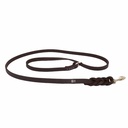 Doggie Yarışma Yağlı Deri Köpek Gezdirme Kayışı 1.1x150cm