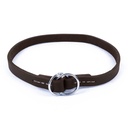 Doggie Yağlı Deri Köpek Eğitim Tasması 1.5x40-50cm