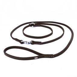 Doggie Yağlı Deri Eğitim Köpek Gezdirme Kayışı 1.1x150cm