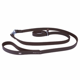 Doggie Yağlı Deri Eğitim Köpek Gezdirme Kayışı 2x140cm