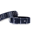 Doggie Çivili Çift Kat Deri Köpek Tasması 5x60-70cm