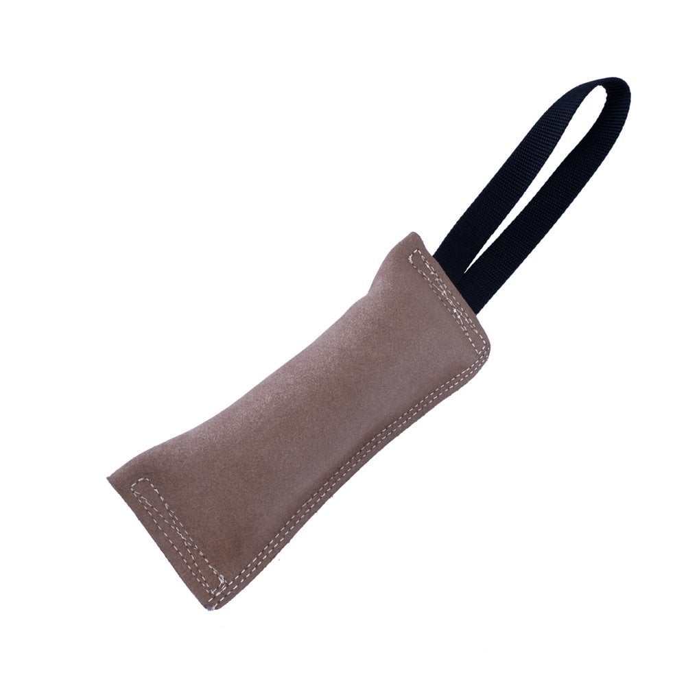 [TUG2516BEIGE] Doggie Deri Köpek Isırma Yastığı 8x25cm