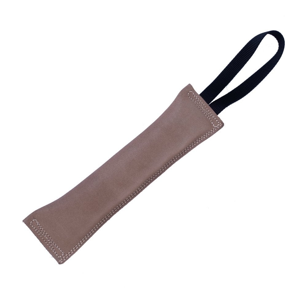 [TUG3016BEIGE] Doggie Deri Köpek Isırma Yastığı 8x30cm