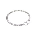 Doggie Paslanmaz Zincir Köpek Eğitim Tasması 0.30x30-40cm