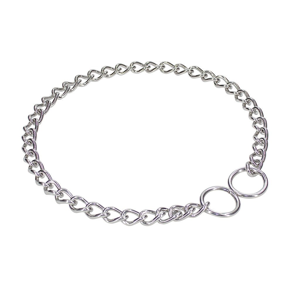 [BZT65STAINLESS] Doggie Paslanmaz Zincir Köpek Eğitim Tasması 0.35x50-60cm
