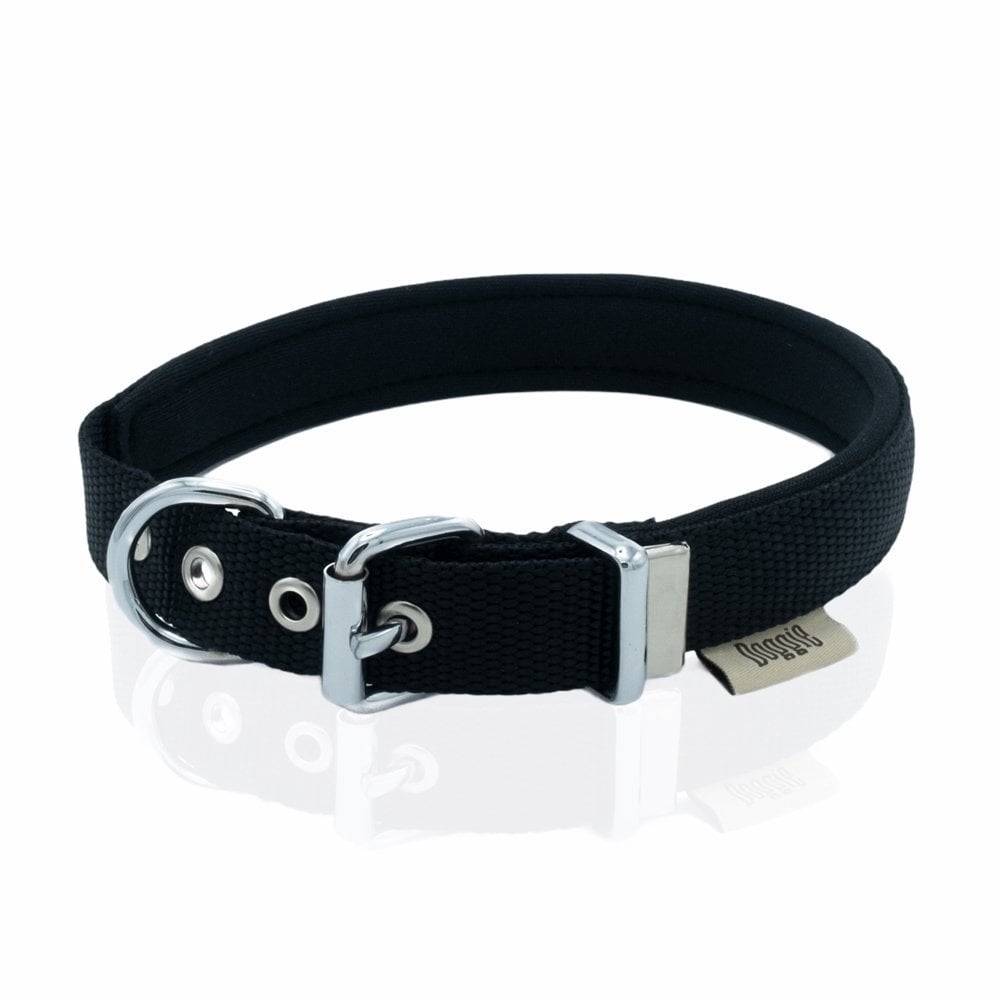 [DSBT2010SBLACK] Doggie Dokuma Köpek Tasması 2x30-35cm (Siyah)