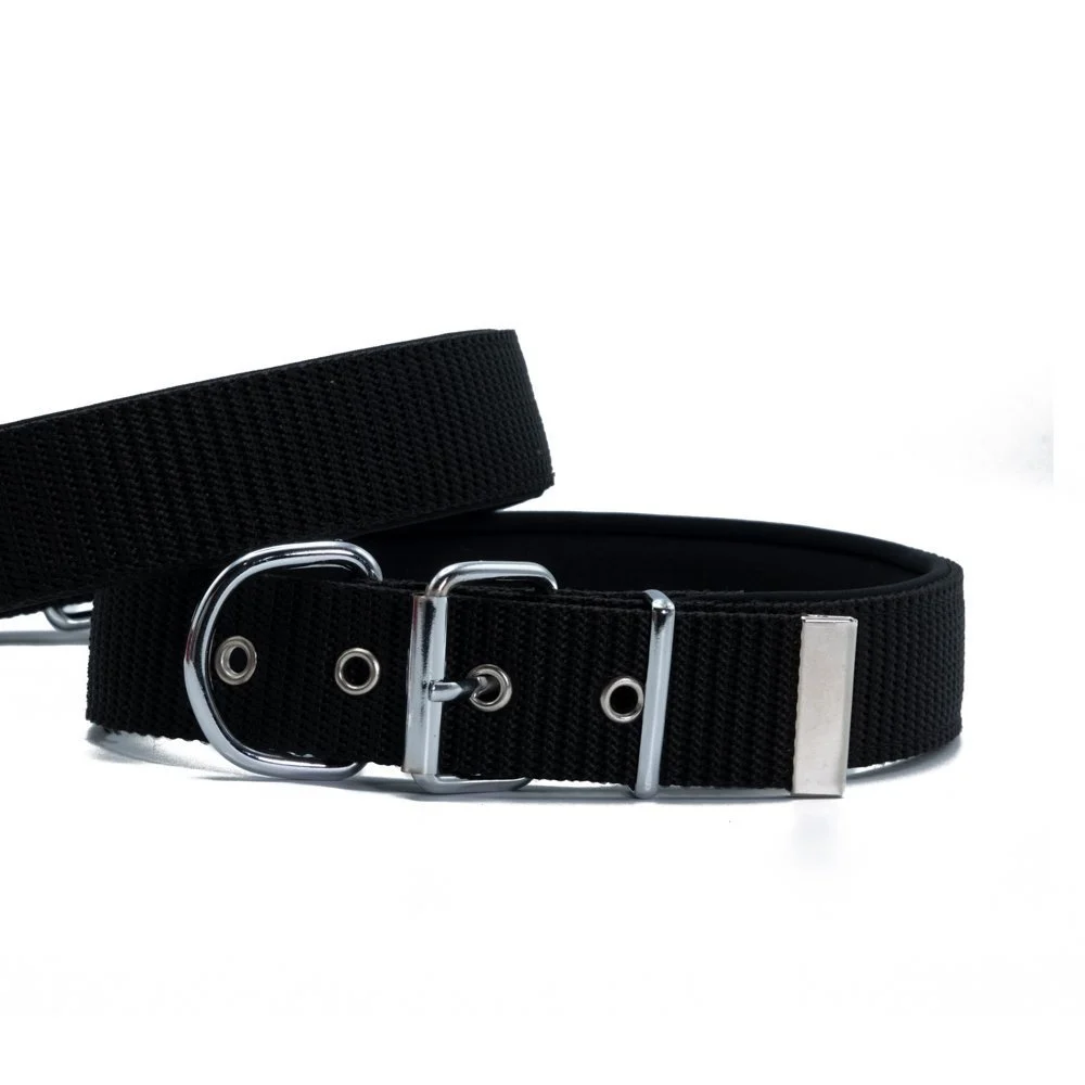 [DSBT4010SBLACK] Doggie Palaska Köpek Tasması 4x47-55cm (Siyah)