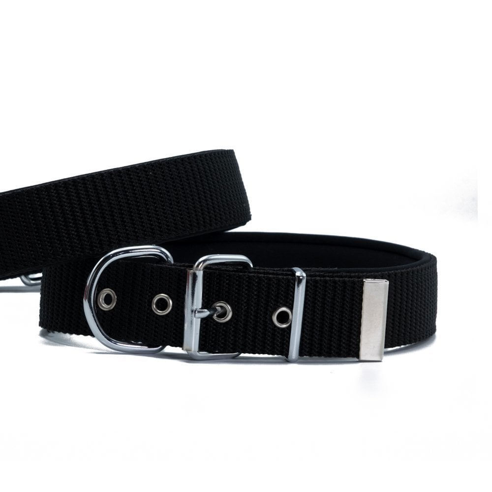 [DSBT4010LBLACK] Doggie Palaska Köpek Tasması 4x57-65cm (Siyah)