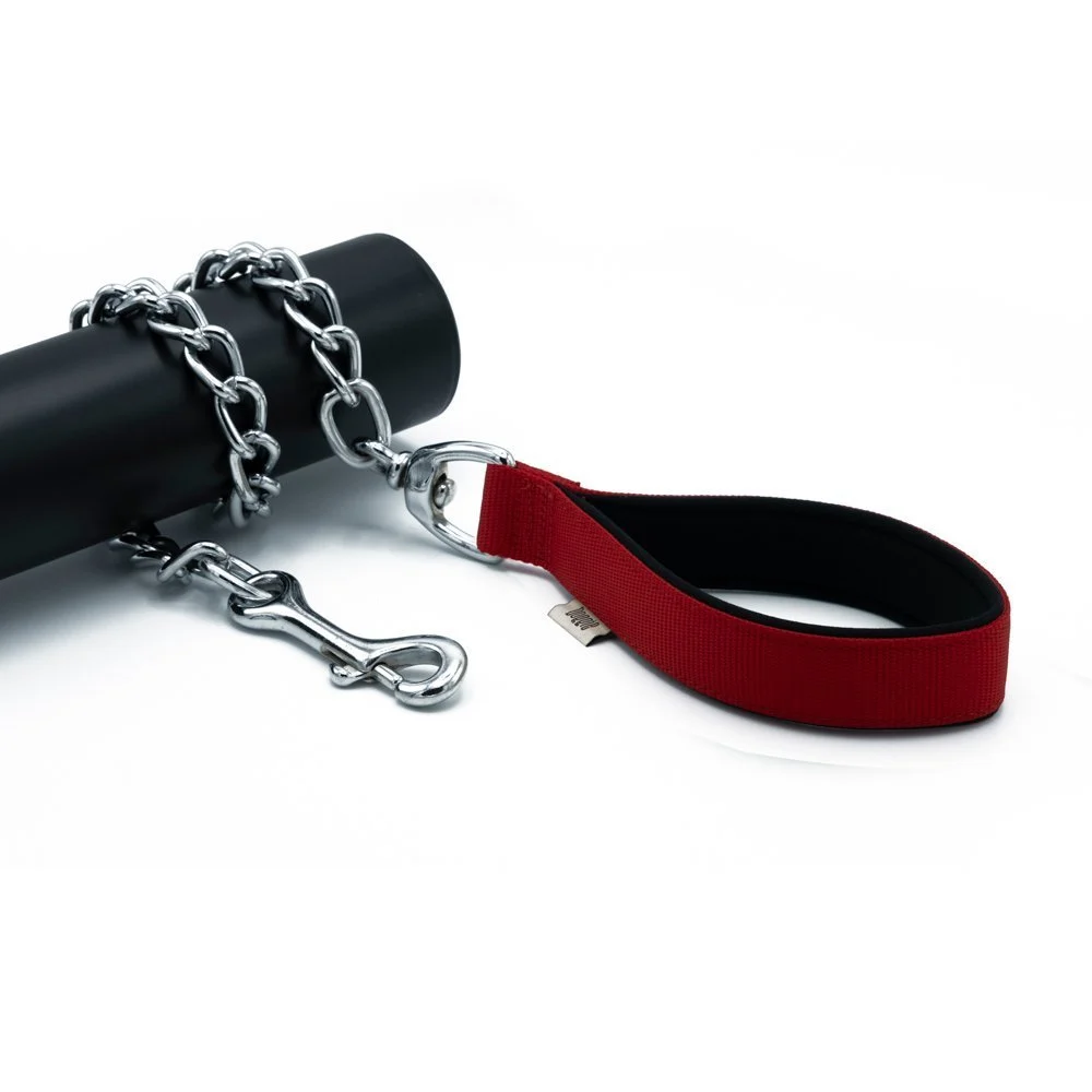 Doggie Zincirli Dokuma Köpek Gezdirme Kayışı 0.45x80cm