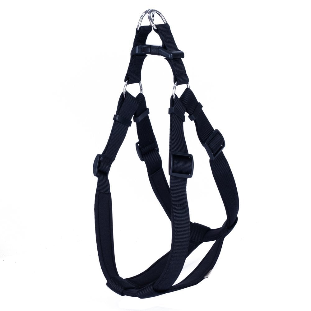 [DSGT3XLBLACK] Doggie Ronin Dokuma Köpek Göğüs Tasması 3XL 75-85cm (Siyah)