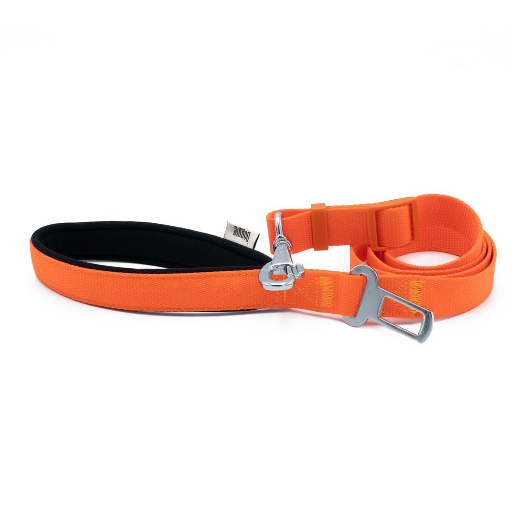 Doggie Emniyet Kemerli Dokuma Köpek Gezdirme Kayışı 2.5x80-120cm