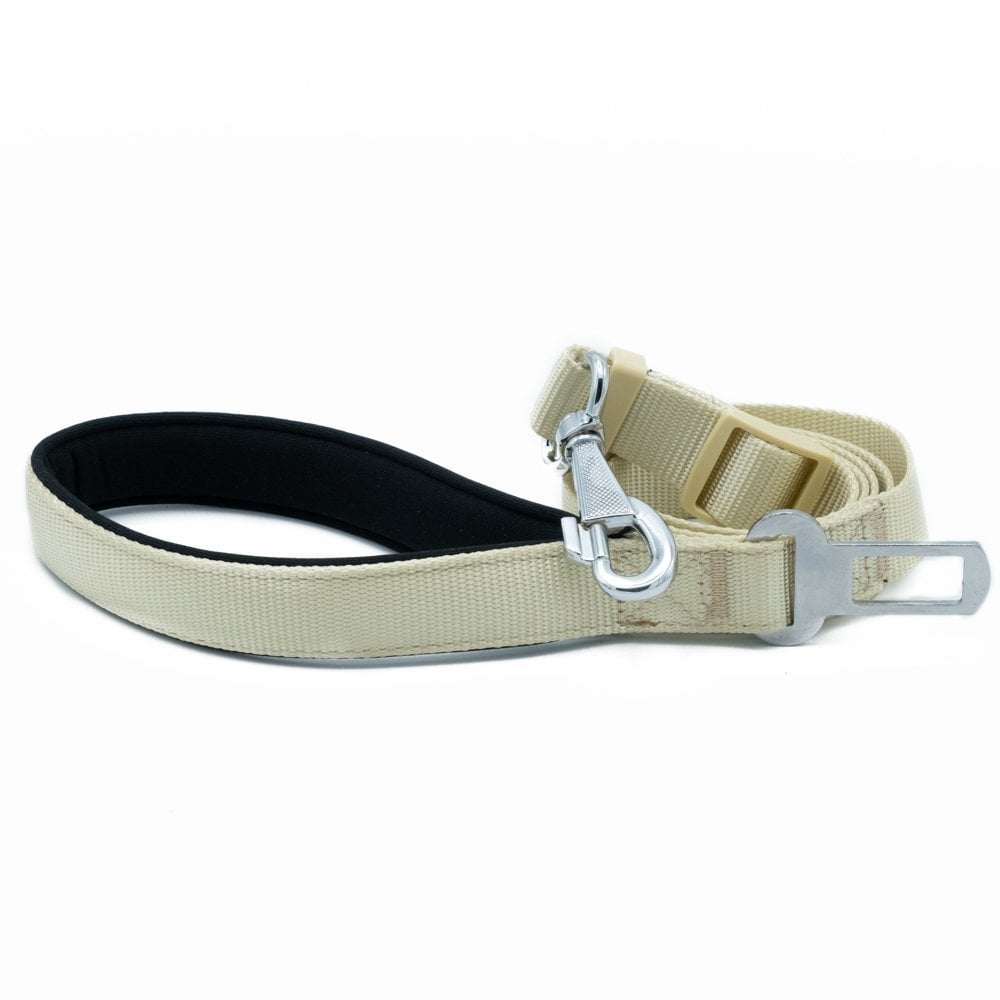 Doggie Emniyet Kemerli Dokuma Köpek Gezdirme Kayışı 2.5x80-120cm