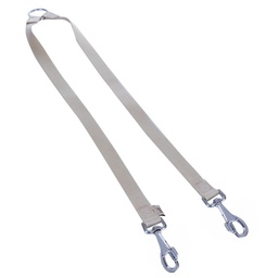 Doggie Dokuma Çift Köpek Gezdirme Kayışı 2.5x70cm