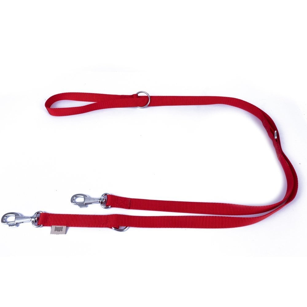 Doggie Dokuma Çok Fonksiyonlu Köpek Gezdirme Kayışı 2x120-200cm