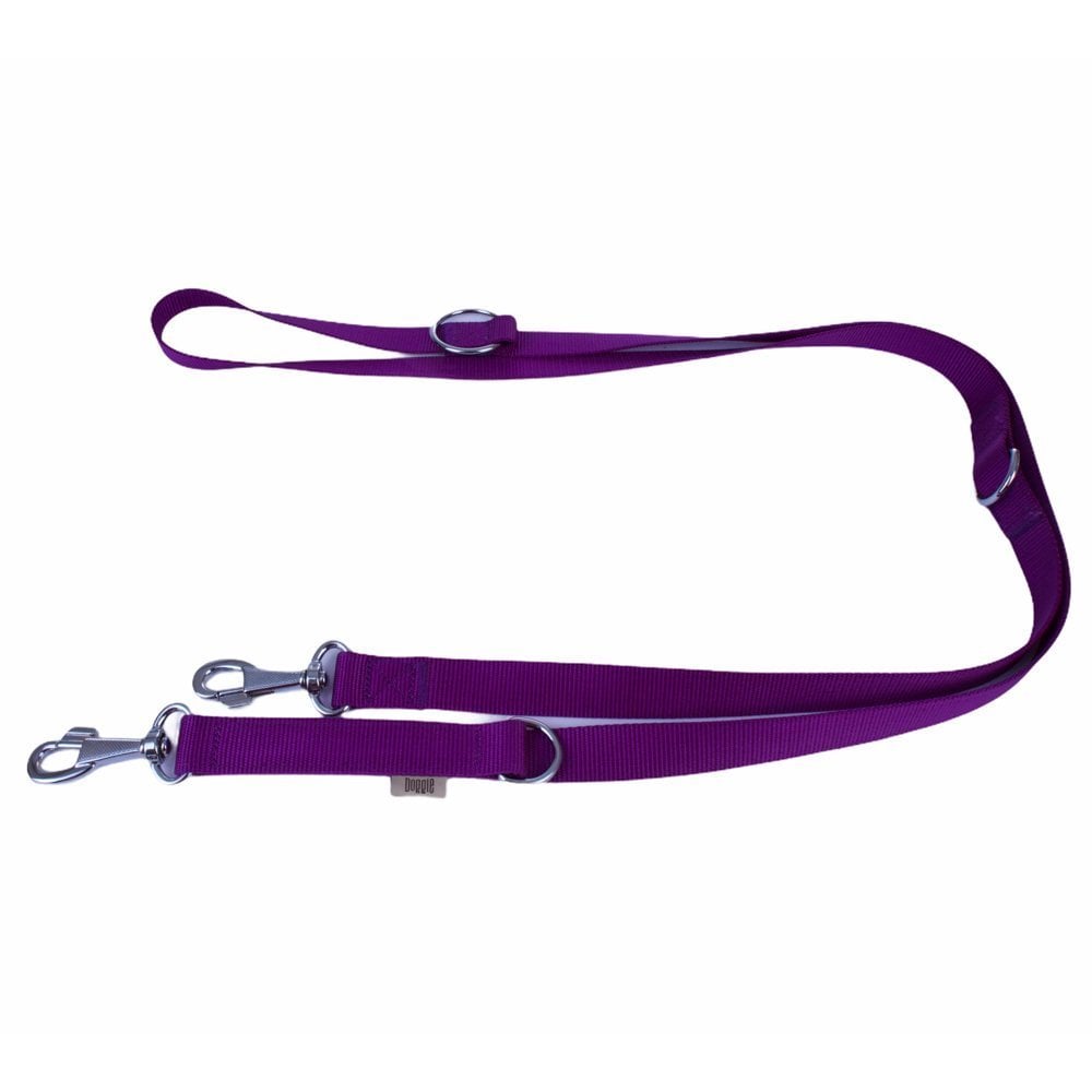 Doggie Dokuma Çok Fonksiyonlu Köpek Gezdirme Kayışı 2.5x120-200cm