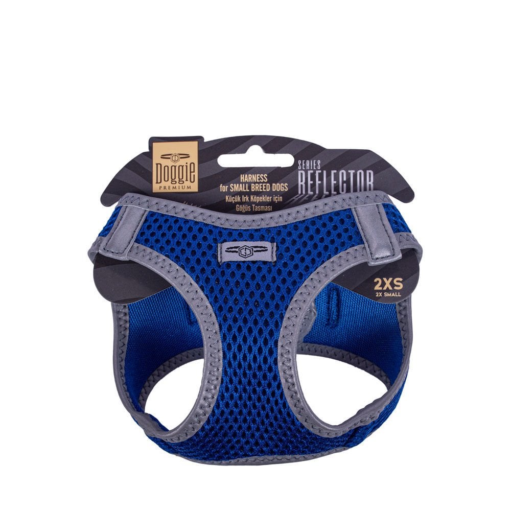 Doggie Reflective Small Breed Dog Harness 2XS 26-30cm