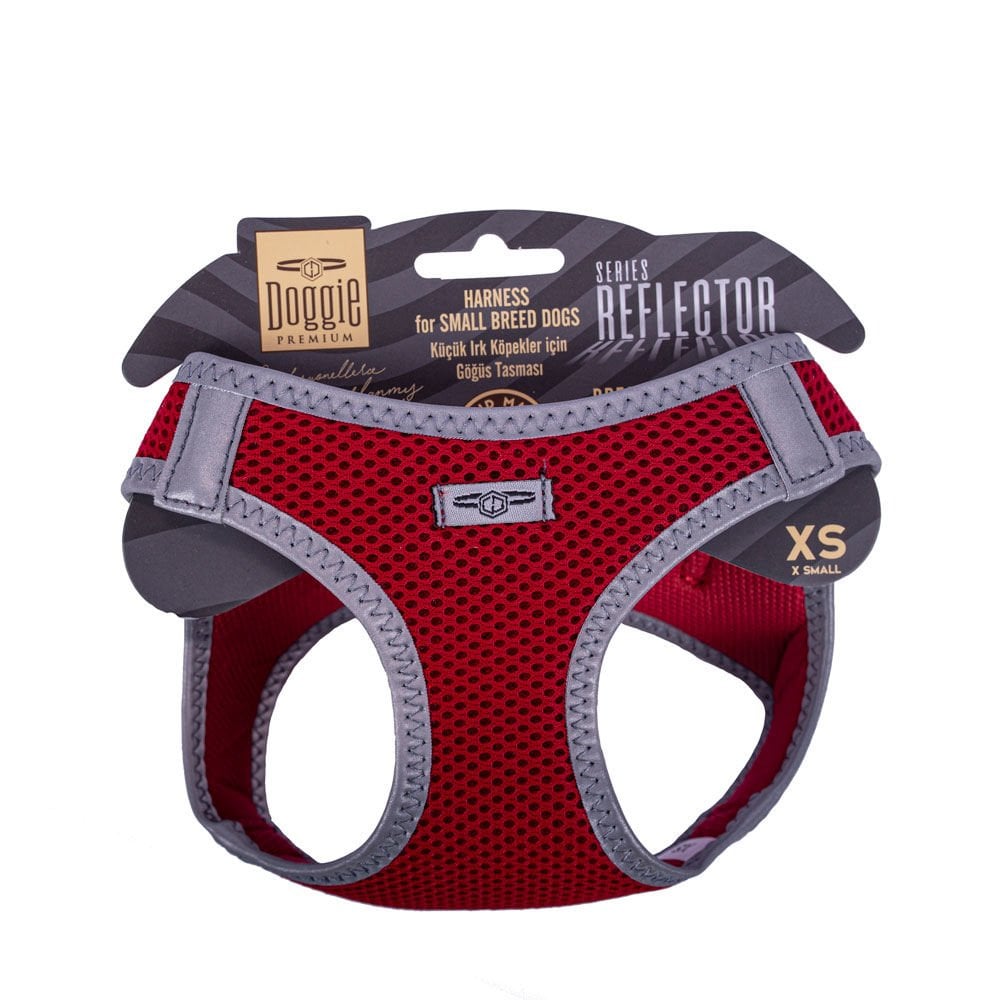 Doggie Reflective Small Breed Dog Harness XS 30-34cm