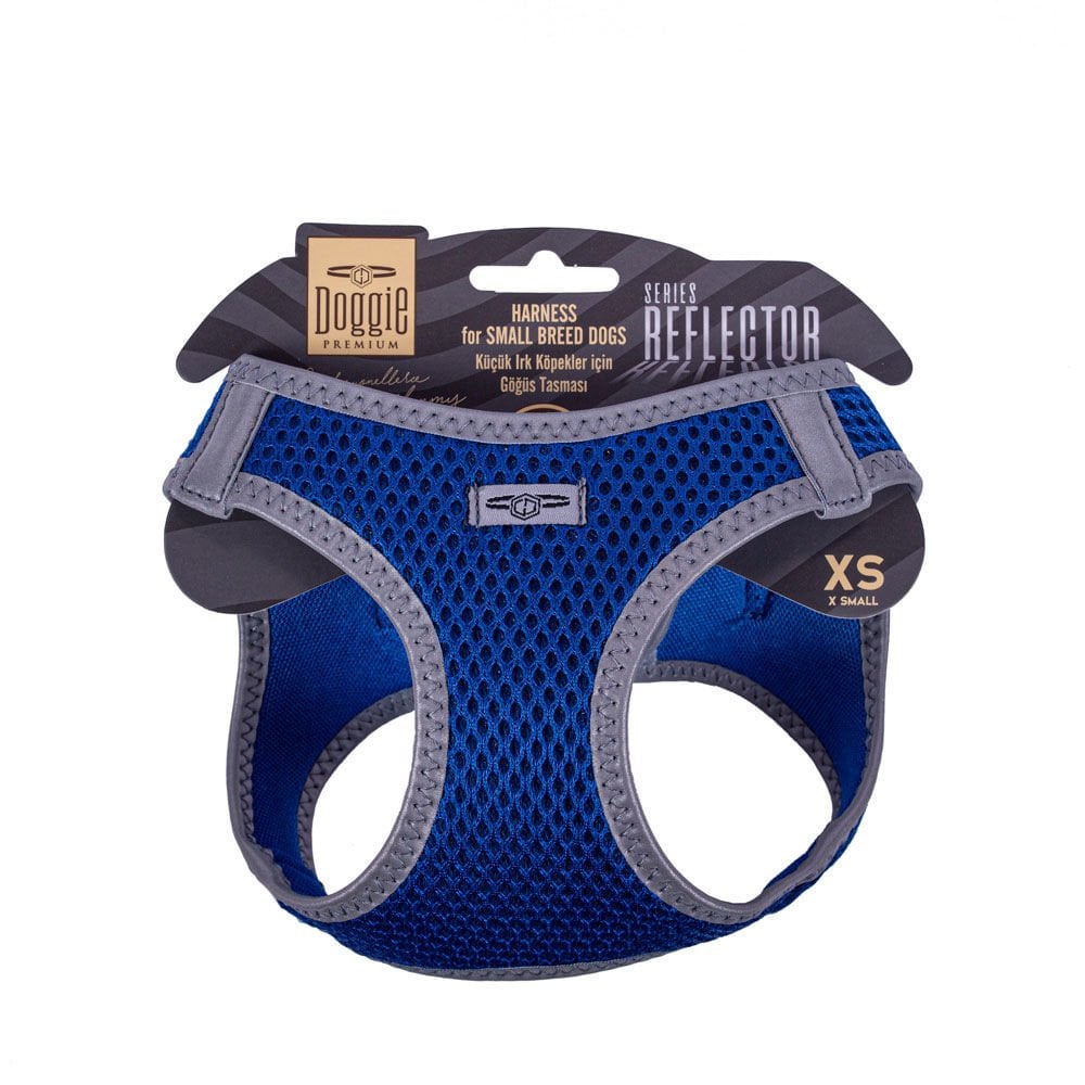 Doggie Reflective Small Breed Dog Harness XS 30-34cm