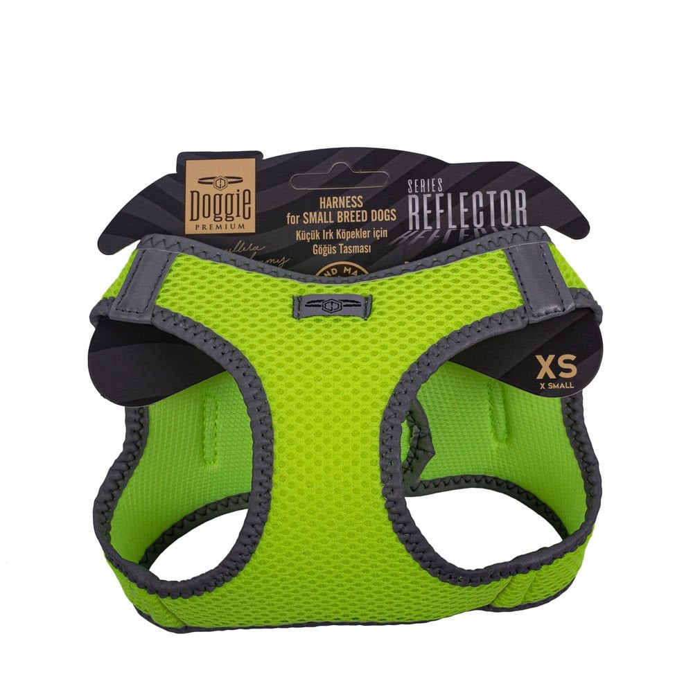 Doggie Reflektör Küçük Irk Köpek Göğüs Tasması XS 30-34cm