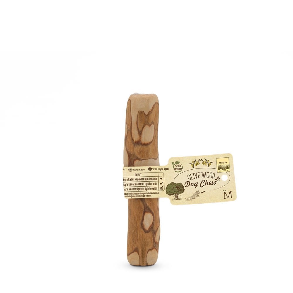 [OLIVECHEW15.M] Doggie Doğal Zeytin Ağacı Köpek Oyuncağı M 15kg