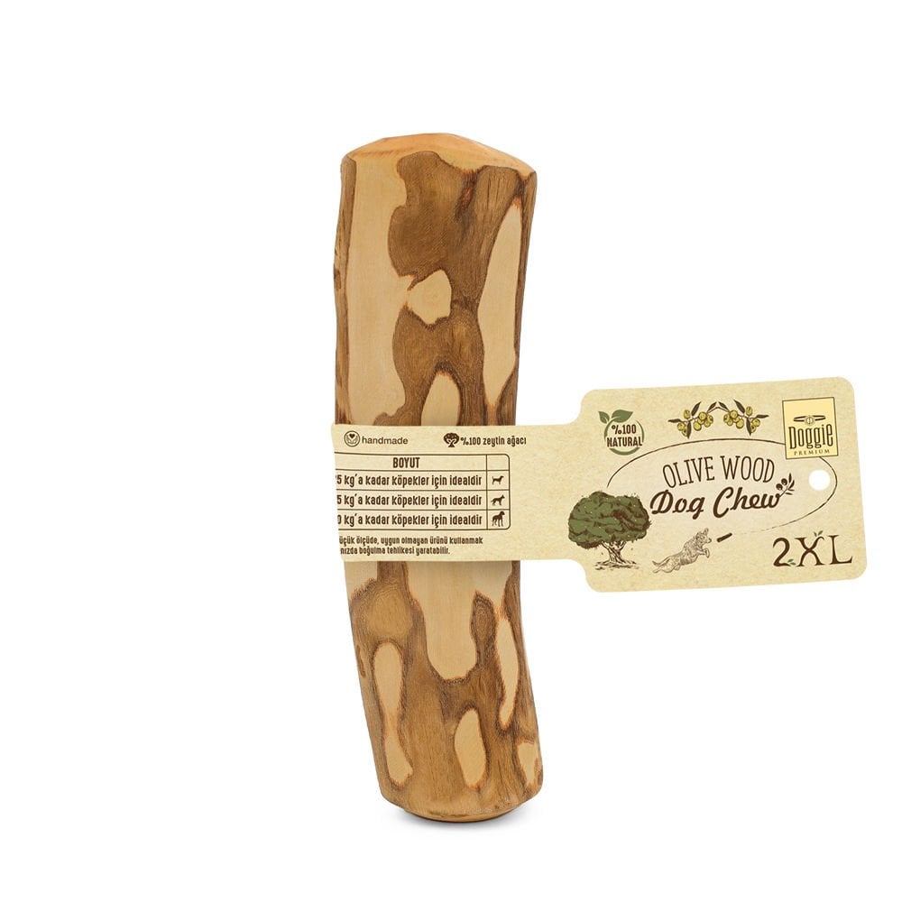 [OLIVECHEW50.2XL] Doggie Doğal Zeytin Ağacı Köpek Oyuncağı 2XL 50kg