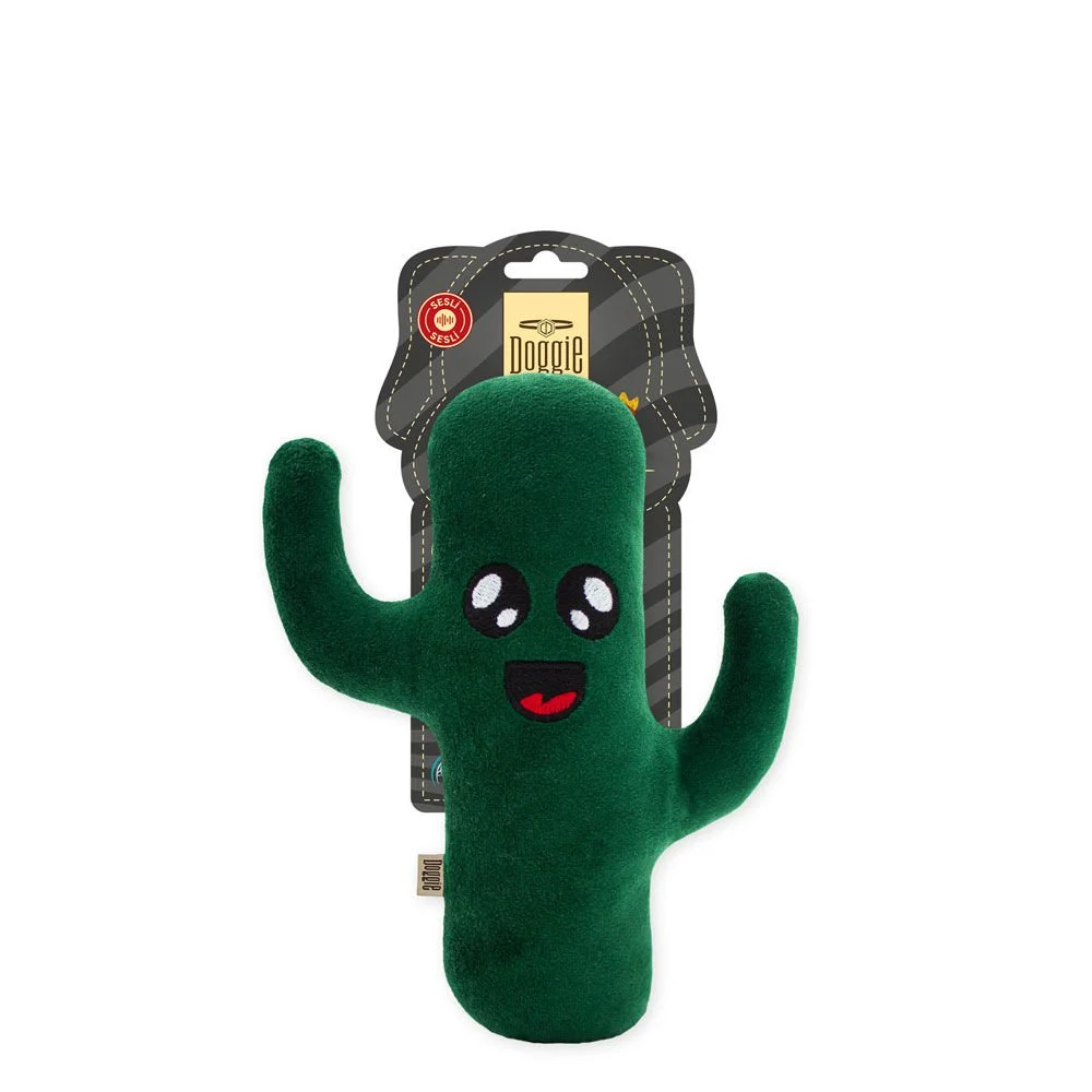 Doggie Kaktüs Peluş Köpek Oyuncağı 20cm