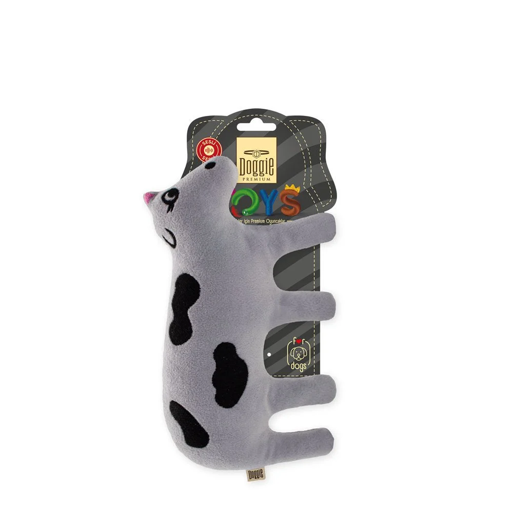 Doggie İnek Peluş Köpek Oyuncağı 20cm