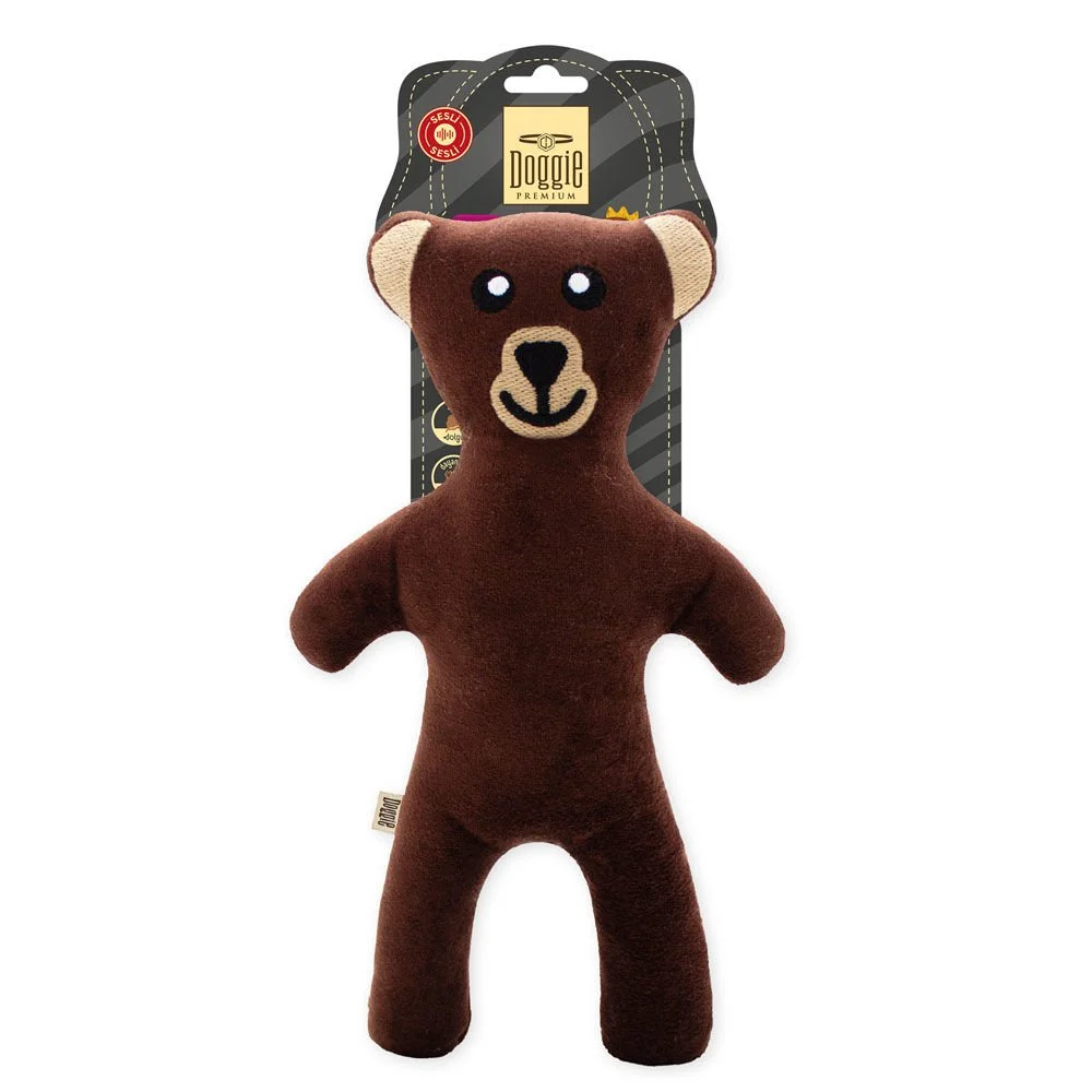 Doggie Ayı Peluş Köpek Oyuncağı 28cm