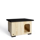 Doggie Barka Ahşap Köpek Kulübesi M