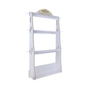 Doggie MDF Collar Products Display Stand 30x125x225cm
