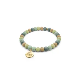 Doggie Wooden Bead Necklace Dog Collar 23-28cm XS
