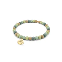 Doggie Wooden Bead Necklace Dog Collar 28-33cm S