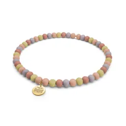 Doggie Wooden Bead Necklace Dog Collar 38-43cm L